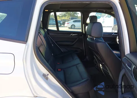 2017 BMW X3 Sdrive28I z USA, uszkodzony, nr VIN 5UXWZ7C34H0X41941